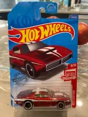 2020 Hot Wheels Target #173 Red Edition 8/12 CUSTOM OTTO Red w/Black MC5 Spokes