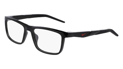 NIKE NIKE 7057 001 BLACK 54/17/145 MALE Eyewear Frame