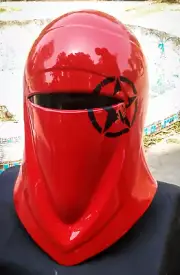 The 501st legion costume Imperial Royal Guard cosplay helmet Red Imperial Guard