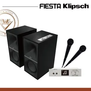 【Klipsch】The Sevens卡拉OK組(書架喇叭＋Fiesta混音機)