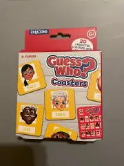 Guess Who? Coasters game, game, Guess Who?, for 2 or more players, ages 6 and up