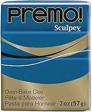 Premo Sculpey Polymer Clay - Cobalt Blue Hue (Size : 2oz)