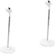 2pcs Dryer Fixing Stand Hair Dryer Stand Hands Pet Grooming Arm Diffuser Support