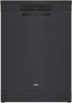 Haier 300 Series Freestanding Dishwasher - Black