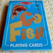 Melissa & Doug Go Fish Playing Card Game Boxed Set #4370 Childs Childrens Jumbo