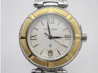 在飛比找Yahoo!奇摩拍賣優惠-夏利豪男錶 PHILIPPE CHARRIOR 經典鋼索錶帶