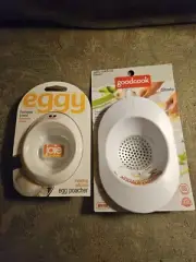 2 brand new kichen gadgets egg poacher and garlic mincer