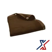 20 ft. x 12 ft. Heavy Duty Brown Sun Shade / Screen / Awning by X1Tools/Shades