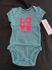 Carter's Baby One Piece 100% Cotton Bodysuit Size: Pick NWT