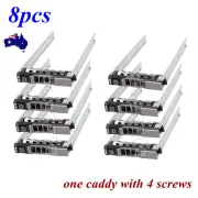 8PCS G176J 2.5" SAS SATA Hard Drive Tray Caddy for DELL PowerEdge R610 R720 R810