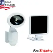 Heath Zenith Heathco HZ-8434-WH Solar LED Motion Activated Security Light White