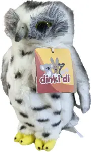 Peepers the Powerful Owl Plush 20cm Soft Toy Dinki Di CA Australia