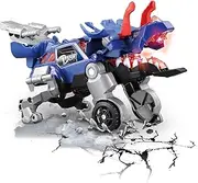 VTech Switch & Go Dinos Bash The Triceratops - Dinosaur Racecar Toy - 541403 - Multicoloured