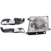 Headlights Clear Lens, OE comparable Front For 97-17 GMC Terrain Toyota Tacoma