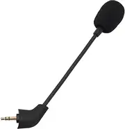 Replacement Game Mic for HyperX Cloud/Cloud X/Cloud II, 3.5mm Gold Plated Detachable Mic Boom