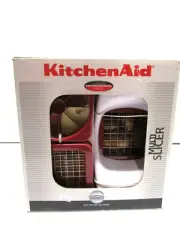 Kitchen Aid Fruit Vegetable Slicer Set 2 Changeable Blades. New in Open Box