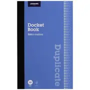 J.Burrows Carbon Duplicate Docket Book 50 Pages