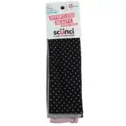 4 Pack Scunci Effortless Beauty Everyday Fashion No Damage Headwraps, Assorte...