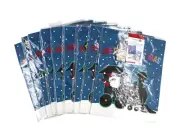 Christmas Scratch Off & Color Your Own Bags 2 Pc per pk. 18 Bags total New 8+