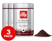 3 x Ill Intenso Ground Coffee 250g