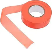 iplusmile 1 Roll High Visibility Reflective Marking Tape of Orange Trail Markers for Outdoor Activities Like Hunting and Hiking Safety Boundary Identification