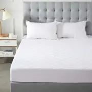 Soho Collection Quilted Microfibre Fitted Mattress Protector 38cm Wall King