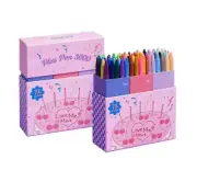 Monami Plus Pen 3000 72 Colors SET Water-based Coloring Marker Pen SET