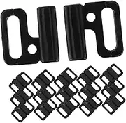 TOKIDNY 100pcs Plastic Bikini Clasp Fastener Strap Slide Replacement for Swimsuits and DIY Sewing Projects Invisible Design Lightweight and Durable for Comfortable Wear