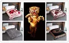 Heavy 1420GSM King Size Mink Blanket Double Layer Warm Throw 7.5KG Multi Designs