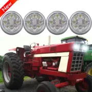 4X Par36 LED Sealed Hi/Lo Beam Work Light RE25126 For John Deere Combine 8820
