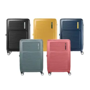 【AMERICAN TOURISTER 美國旅行者】29吋 MAXIVO 2/8抗菌PC防盜拉鍊煞車輪行李箱(多色可選)