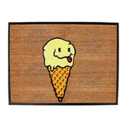 Food Big Ice Cream - Funny Novelty Doormat Man Cave Floor mat