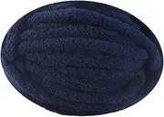 Hellery Thick Chunky Yarn, Chunky Wool Yarn, Soft Polyester Yarn, Arm Knitting Yarn, Weight Yarn, Knit Yarn for Knitted Blanket/Sweater/Weaving Macrame, Dark Blue