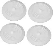 4pcs Round Strong Suction Sink Plugs Easy Clean Kitchen/Bathroom/washroom 5.89 Inch Diameter Silicone Water Blocking Lid
