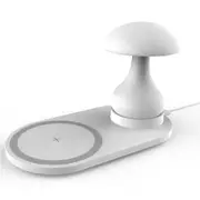 3 In 1 10W 7.5W 5W Night Light Indication Lamp Fast Charging Wireless Charger For iPhone XS 11 Pro Huawei P30 Pro Watch 5 Headset