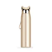 320Ml 11Oz Double Wall Hot Water Thermos Bottle Stainless Steel Vacuum Flasks Cute Cat Ear Thermal Coffee Tea Milk Travel Mug