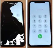 iPhone 11 X XR XS XS Max LCD Screen Repair Mail-In Service Crack Glass Fix FAST