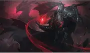 Fantasy North - Er'Gon Skol - Dragon Knight (Kaverax) - TCG Trading Card Game Playmat and Mouse Pad - 24 x 14 inches - Perfect for Magic MTG Commander Pokemon Yugioh and other Card Games