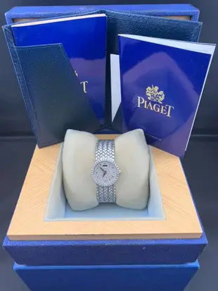 鑫泰典精品 PIAGET 伯爵 滿天星 鑽錶 白K 實品超美 男錶 女錶 瑞士錶 手錶 機械錶 特價中
