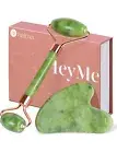 BAIMEI IcyMe Gua Sha & Jade Roller Facial Tools Face Roller and Gua Sha Set f...