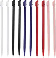 EMSea 10Pcs Touch Stylus Pen Replacement Compatible with 2DS Pen Tip Game Console Stylus Plastic Game Console Accessories 95mm