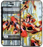 Gelaskin Gelaskins iPhone 5 5S Blaine Fontana Acclimated Koi