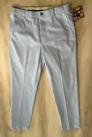 Brooks Brothers Mens Pants Light Blue 33*32 Clark Fit Advantage Chino Stretch