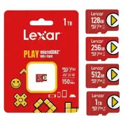 Nintendo Lexar PLAY Micro SD Card up to 150MB/s Class 10 128GB 256GB 512GB 1TB