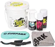 Bike Cleaning Kit-Bike Wash & Drivetrain Essentials Kit with bike clean,Bicycle Degreaser,dry Lubricant,Cleaning Brush Tool-Bike Maintenance Kit for Mountain Road Gravel Bikes (SET)