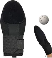 Baseball Sliding Mitt, Quick Release Glove, Breathable Design, Universal Hand Fit, Black
