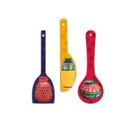 Decorative Pots Art Wooden Wall Hanger Spoons for Home Office Decor Set of 3 D3