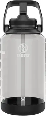 Premium Quality Motivational Water Bottle with Straw Lid with Times to Drink, BP