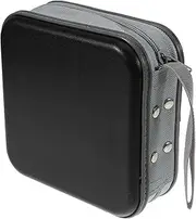 48 CD Storage Bag Cars Storage DVD Tension Rope Truck Thermostat Accessories CD Player CD Double-Sided DVD Disk CD Louver Fans Exhaust Fans Car Fans CD Inner Sleeves Plastic Black