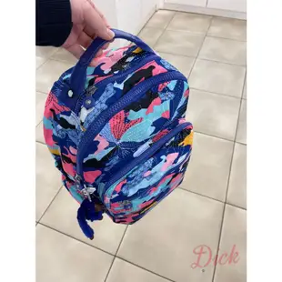 【歐洲outlet正品】Kipling  迷彩花 小LOGO 後背包 11/20